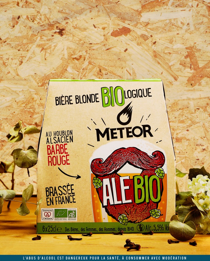 Meteor Ale Bio 6x25cl